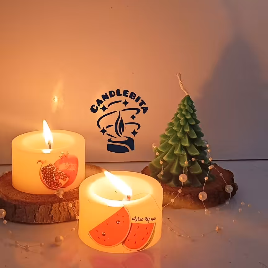 شمع فانوسی هندوانه 