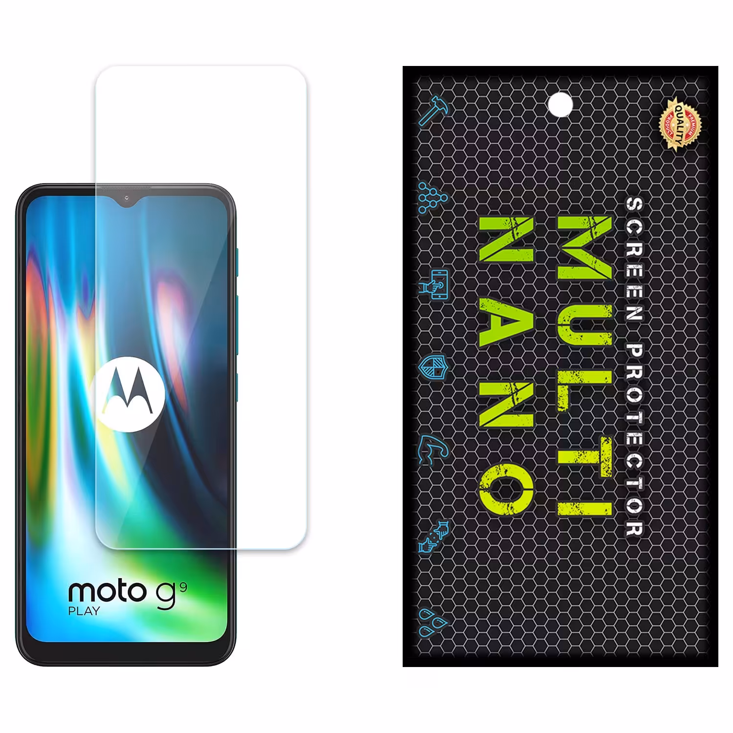 محافظ صفحه مولتی نانو مدل X-S1N برای موبایل موتورولا Moto G9 Play