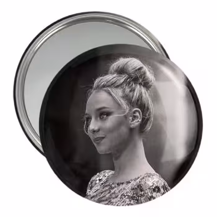 آینه جیبی خندالو مدل کارلا سریال نخبه کد 26055