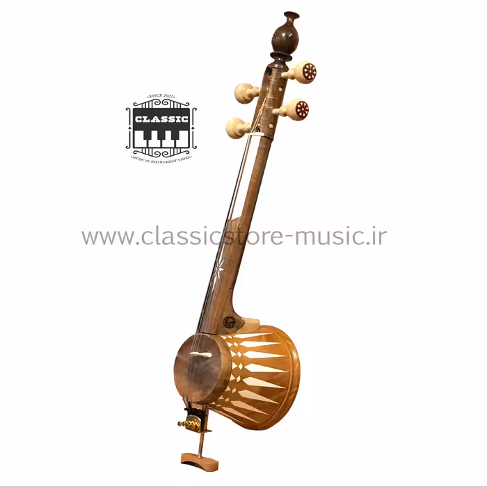 کمانچه لری پشت باز شهبازی مهر امیر با طراحی استخوان 