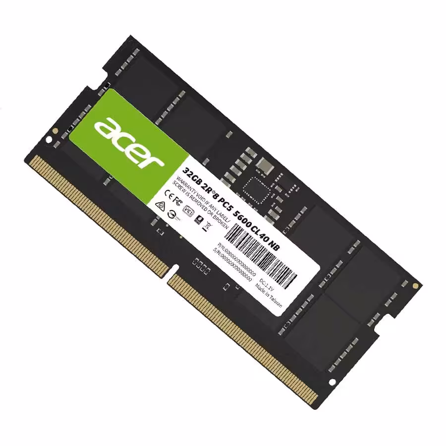 قیمت و خرید رم لپ تاپ ایسر مدل SD200 32GB 5600MHz CL46 DDR5 | یاس ارتباط