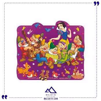 پازل مقوایی زیبای خفته خانه ادبیات