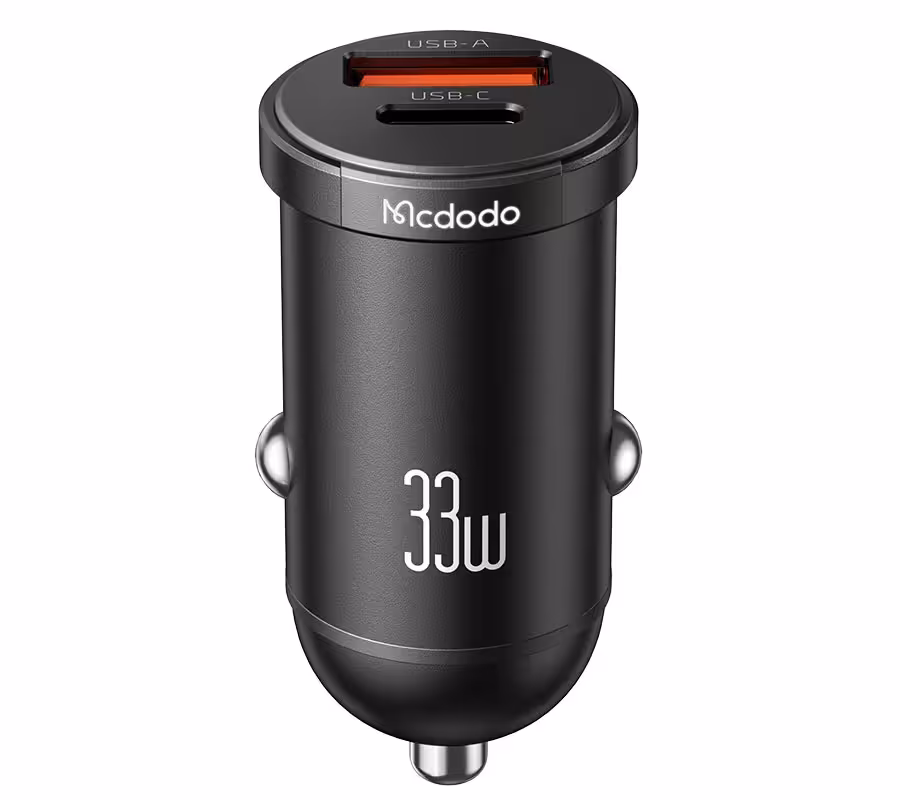 شارژر فندکی فست شارژ ماشین تایپ سی 33 وات مک دودو CC-232