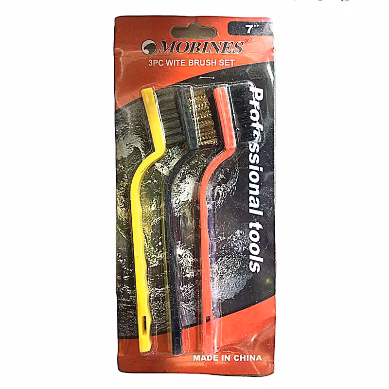 فرچه شستشو مبینس طرح مسواک بسته 3 عددی سایز 7 اینچ