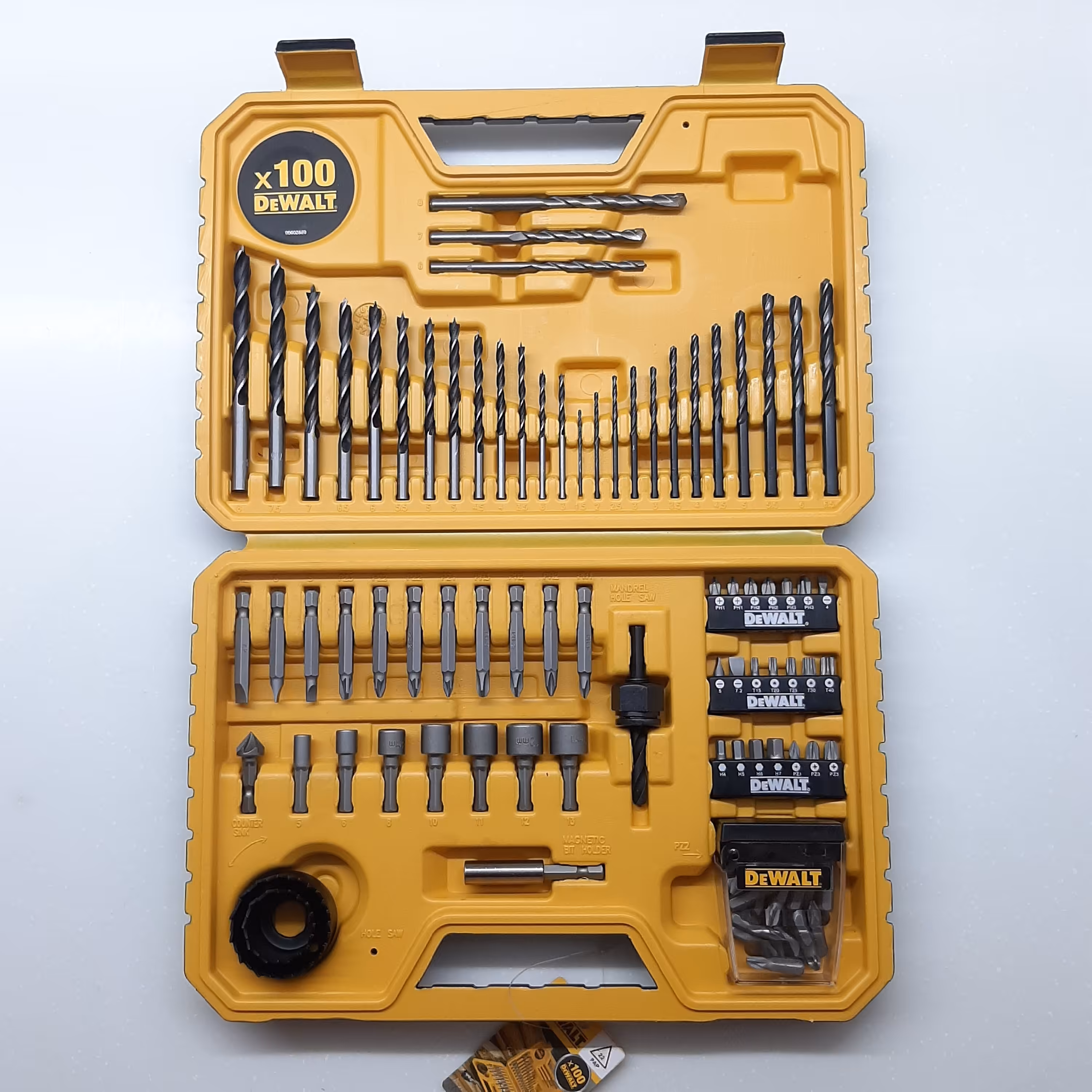 ست 100عددی سرمته و سرپیچگوشتی دیوالت