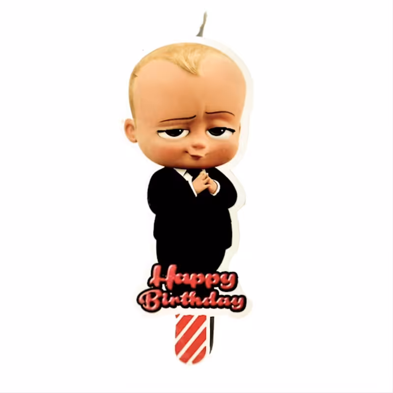 شمع تولد مدل بچه رئیس