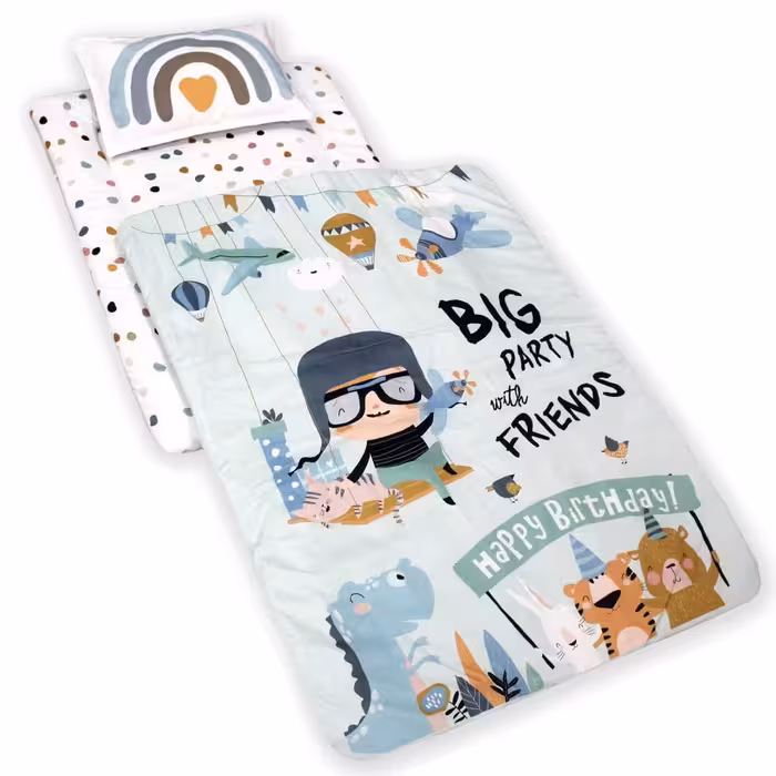 سرویس خواب مسافرتی نوزاد طرح پسرانه