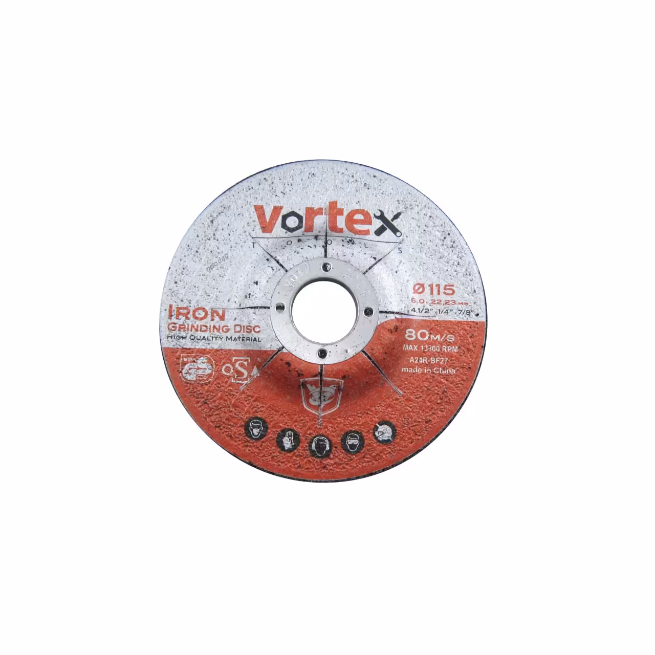 صفحه ساب ( سنگ ساب ) آهن مینی 115 میلی متر ورتکس