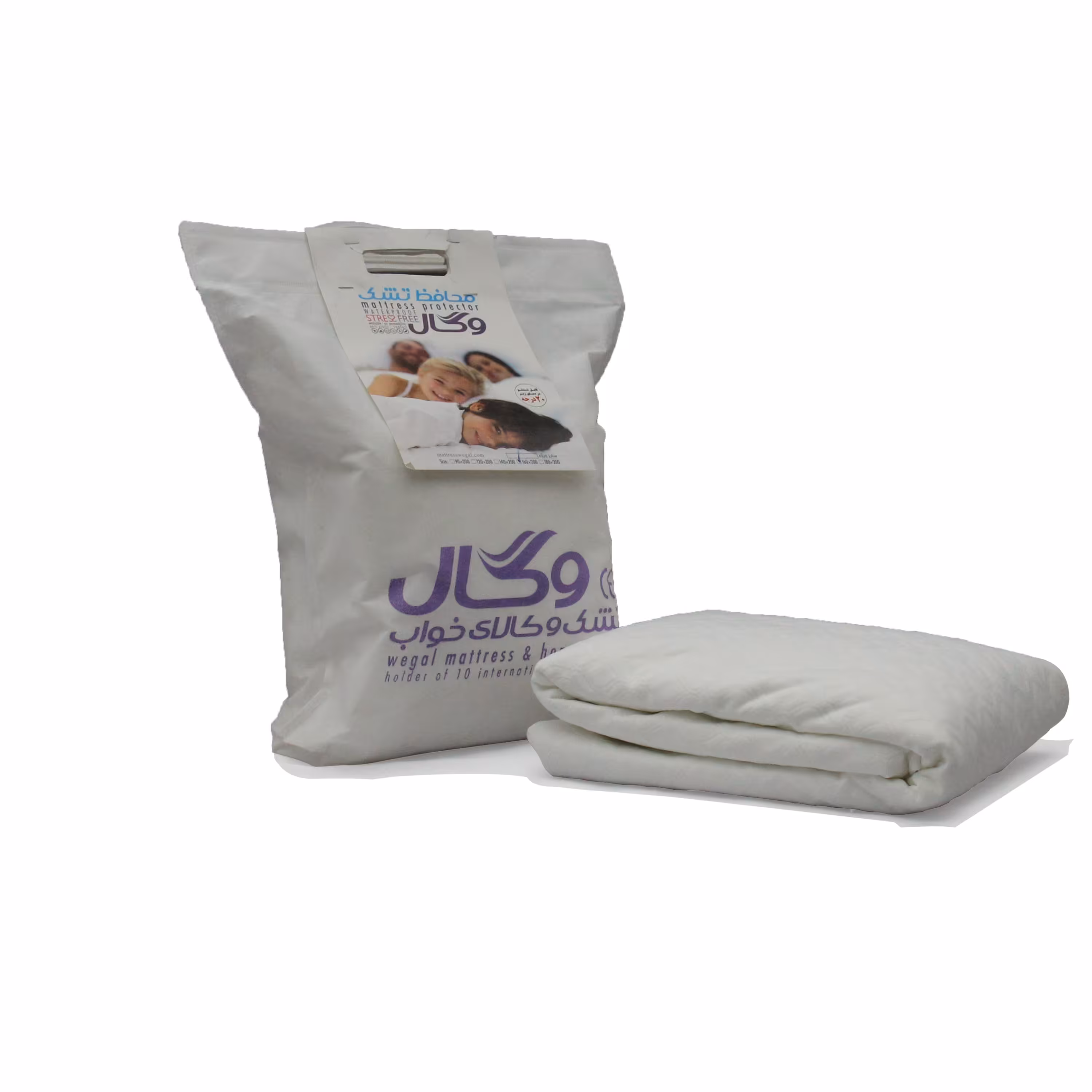 محافظ تشک ضد آب یک نفره سایز 120