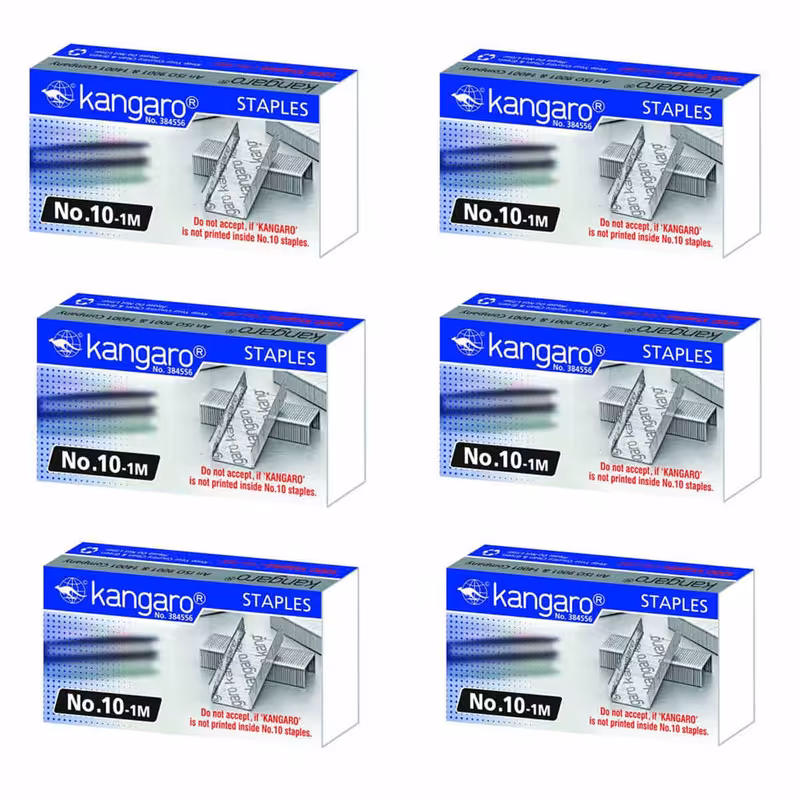 سوزن منگنه کانگرو کد 06 سایز 24/6 بسته 6 عددی