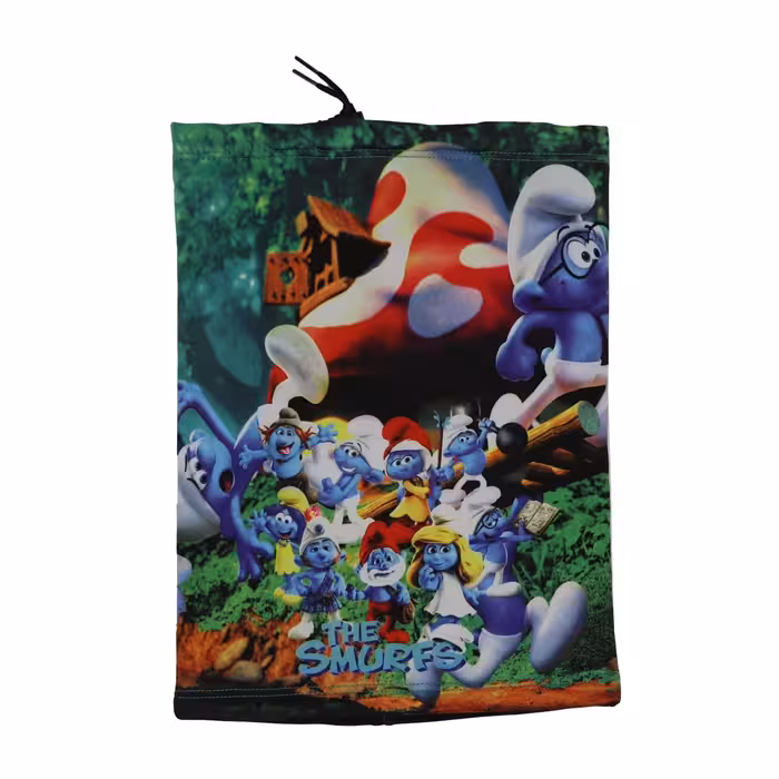 دستمال سر و گردن طرح SMURF