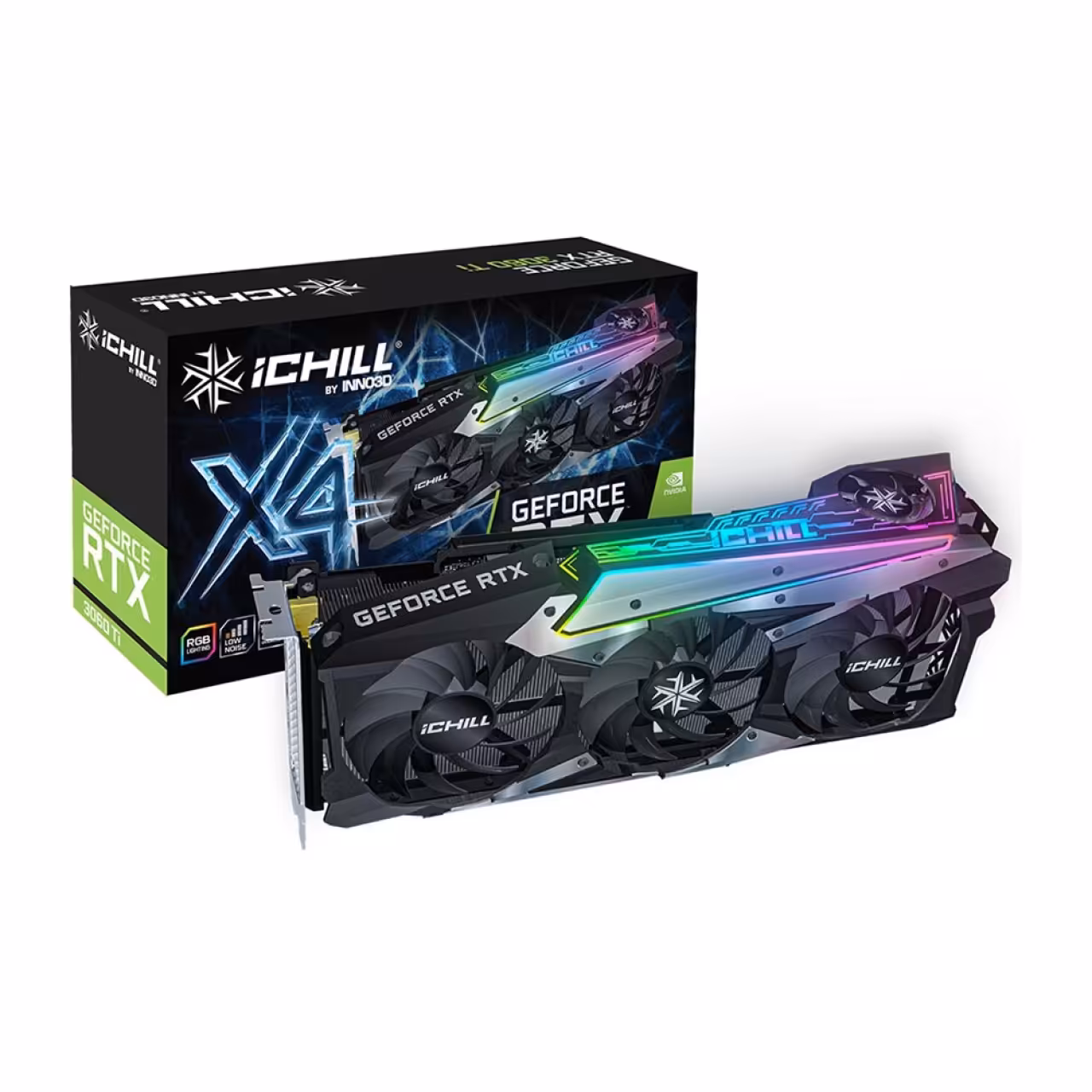 کارت گرافیک (8GB) INNO3D GeForce RTX 3060Ti ICHILL X4