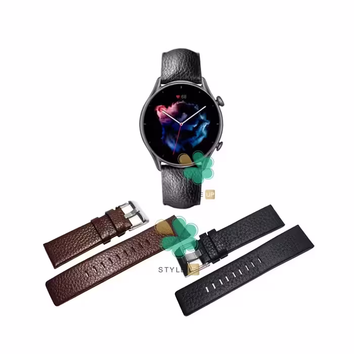 بند چرمی ساعت شیائومی Amazfit GTR 3 Pro طرح LITCHI