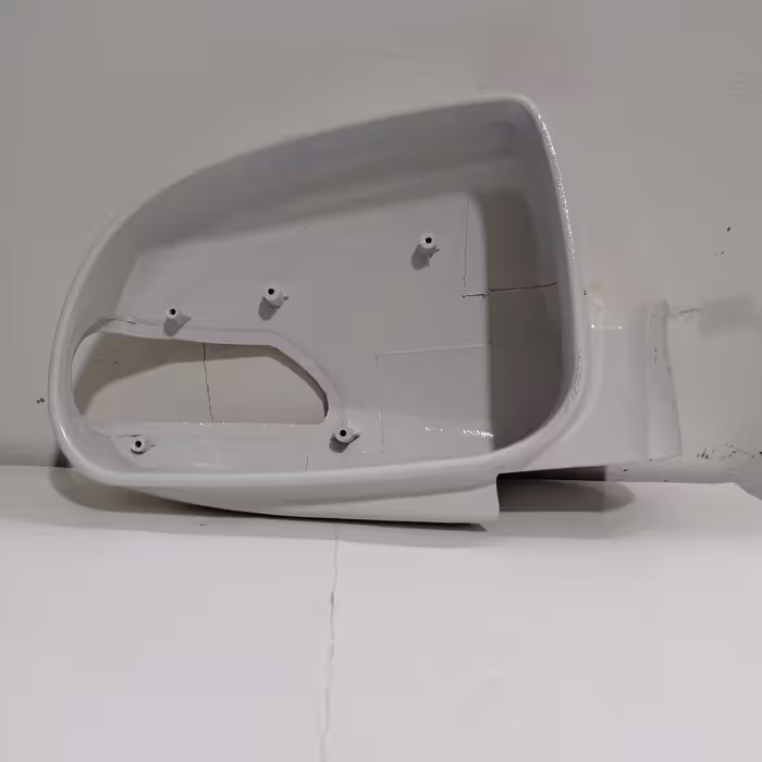 قاب آینه بغل جک j5  ( ایرانی ) سمت چپ زنگ سفید