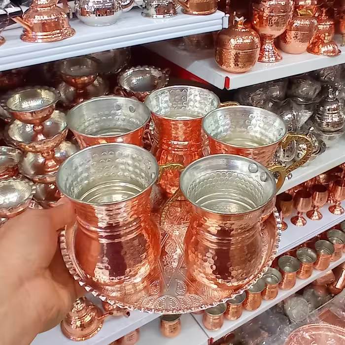 سینی مسی  سایزسه 3