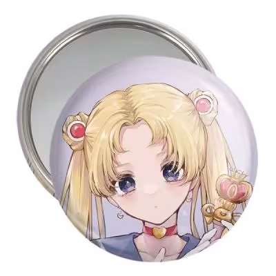آینه جیبی خندالو مدل اوساگی تسوکینو انیمه Sailor Moon کد 17421