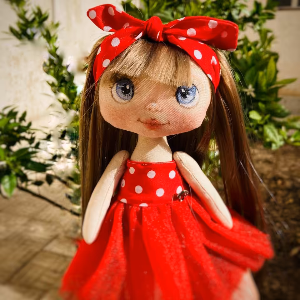 عروسک  فسقلی 20 سانتی 