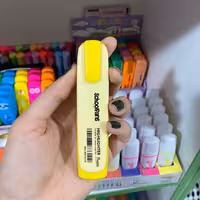 هایلایتر پاستیلی زرد اسکول فنس