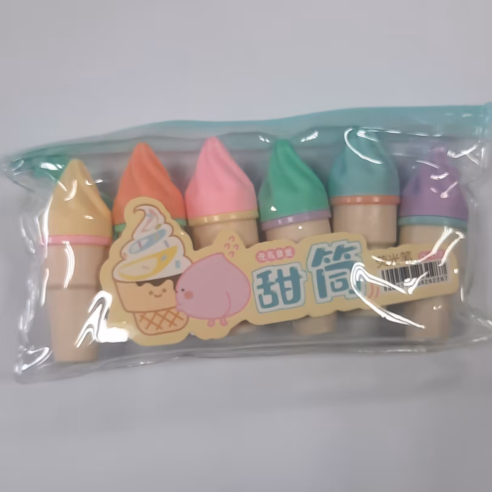 هایلایت بستنی قیفی 6 رنگ 