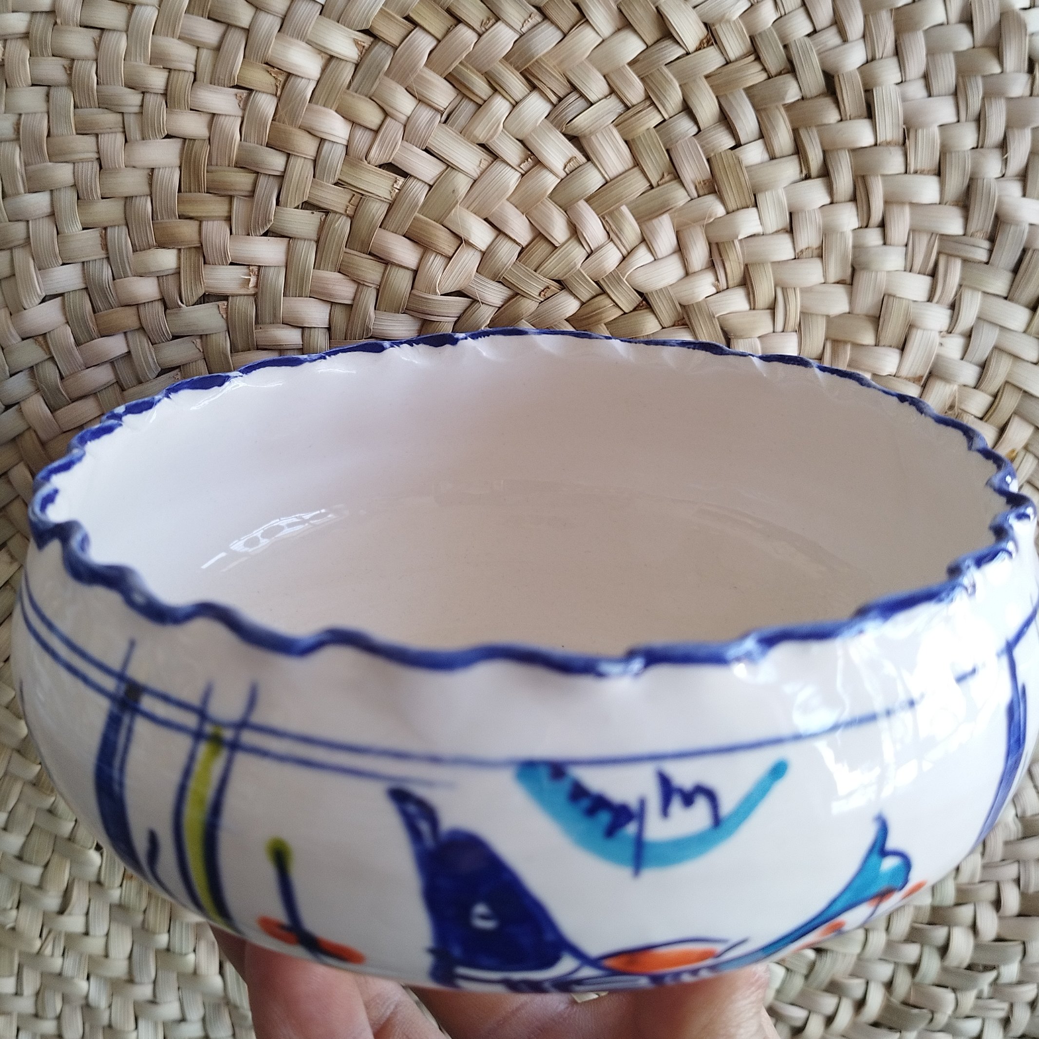 شکلات خوری سرامیکی لب کنگره