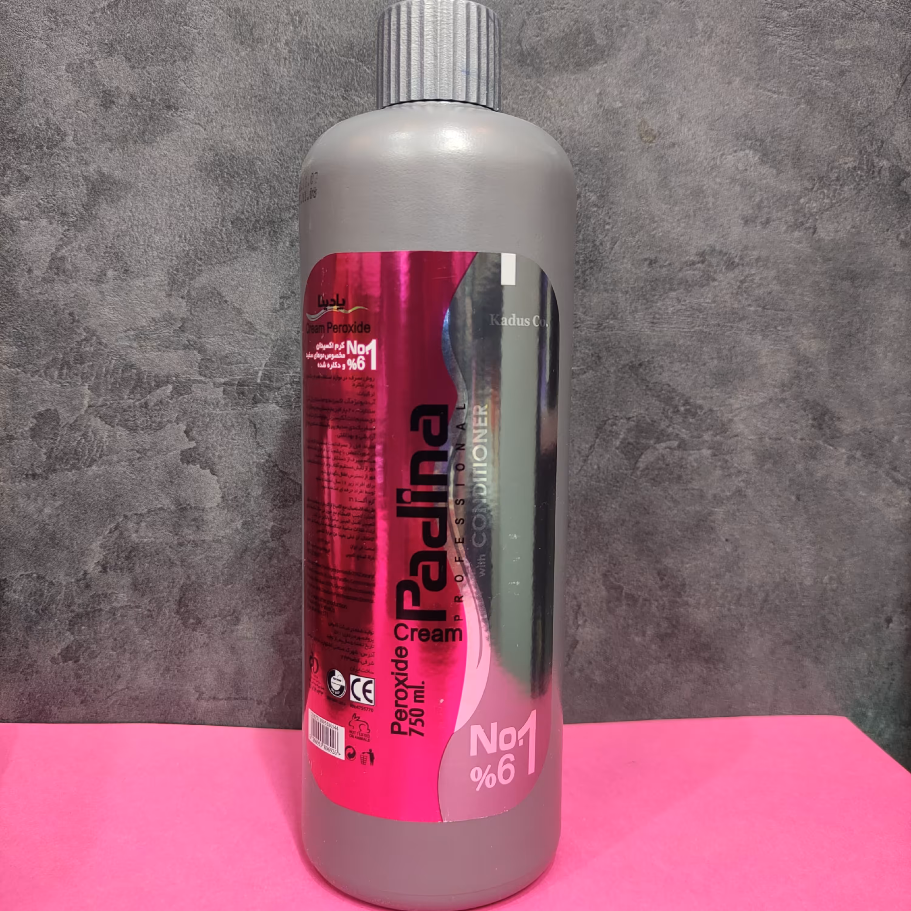 اکسیدان پادینا 6 درصد نمره 1حجم 750میل 