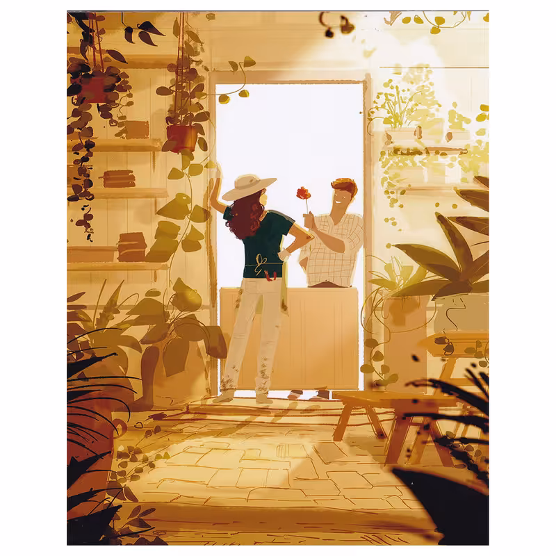 تابلو شاسی طرح Marriage کد Ir-844