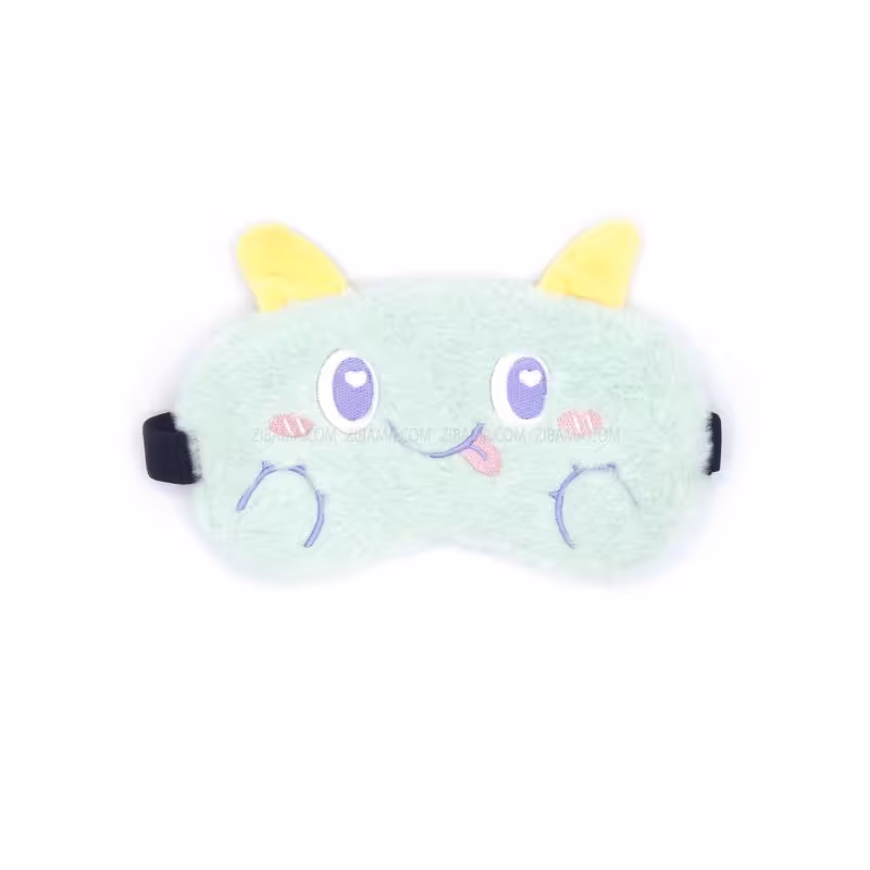 چشم بند پولیشی طرح عروسک سبز