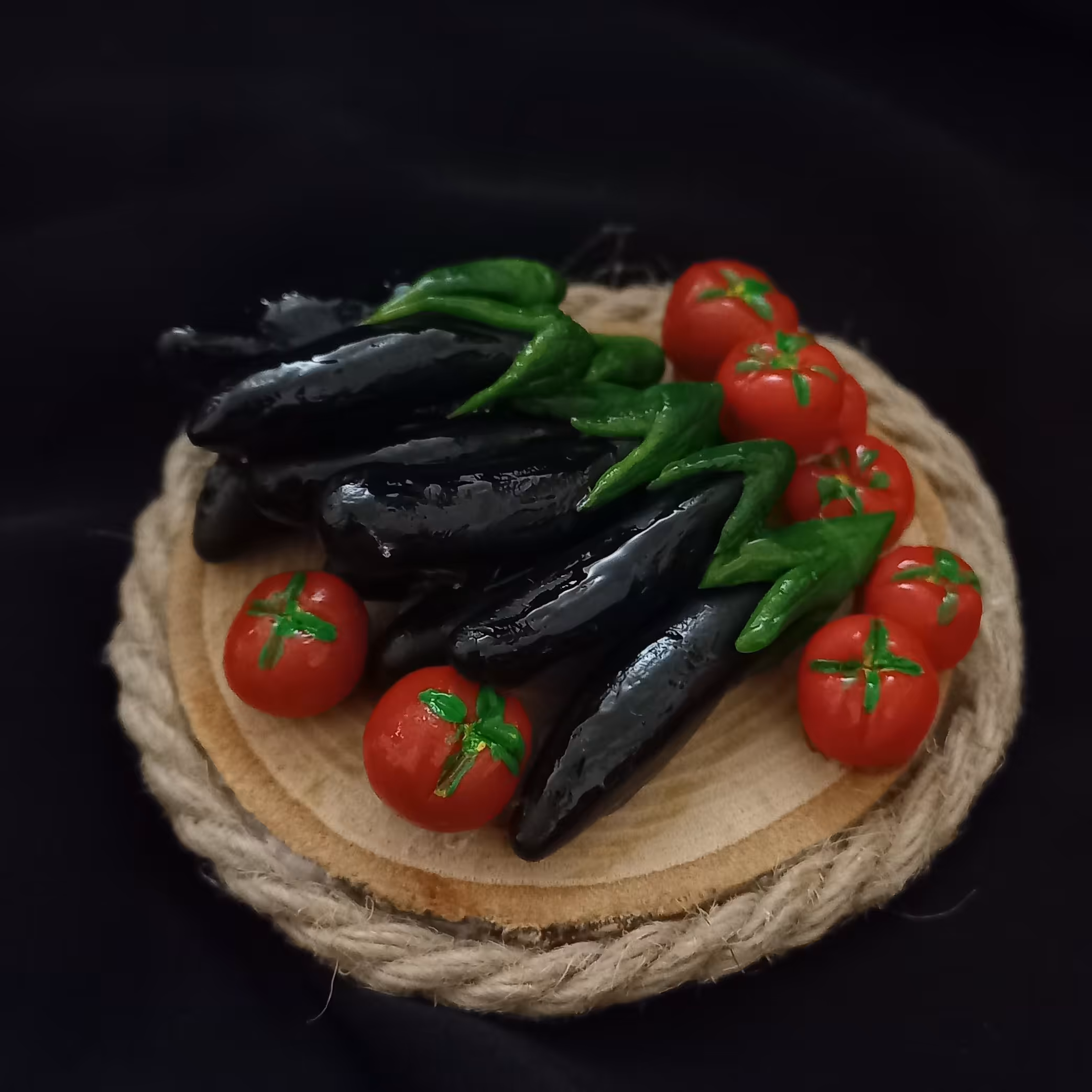 مگنت بادمجان گوجه