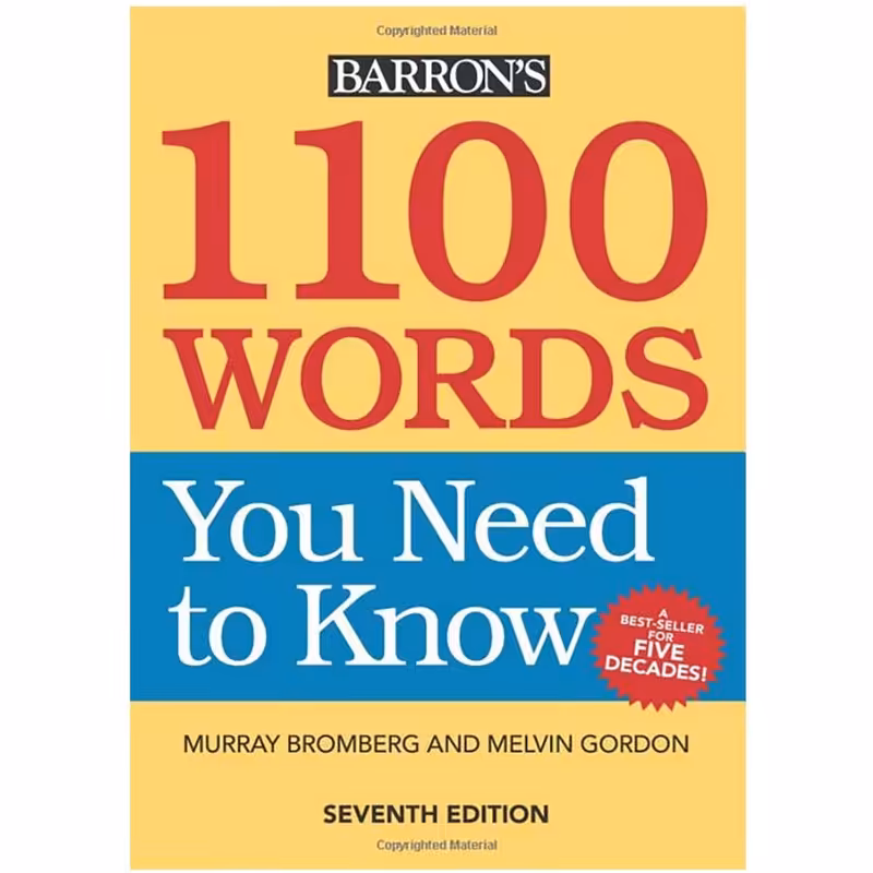 کتاب 1100Words You Need to Know 7th اثر جمعی از نویسندگان انتشارات BARRONS