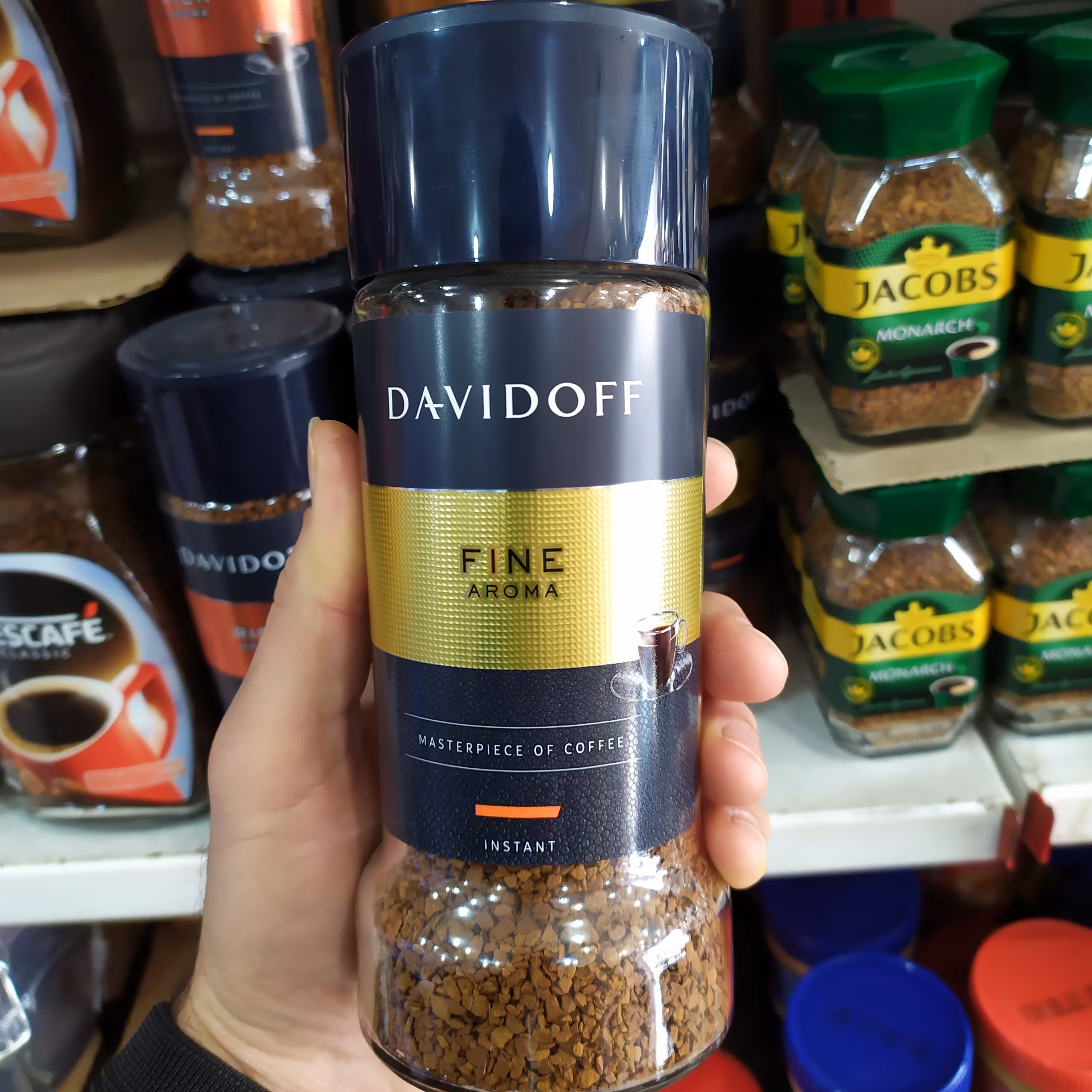 قهوه فوری دیویدوف(FINE AROMA)100گرم