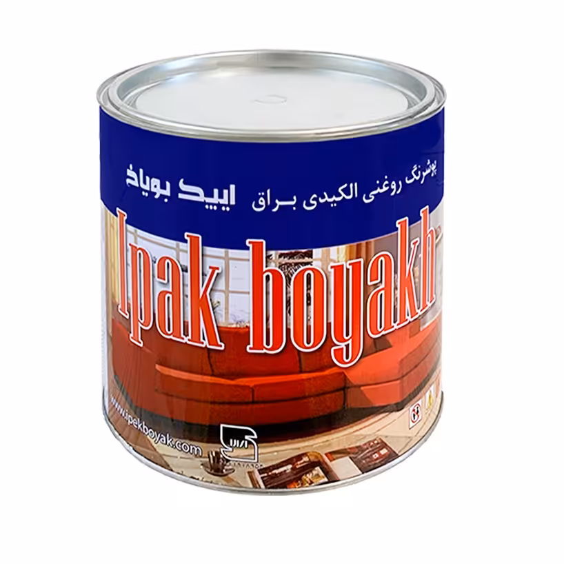 رنگ روغنی مشکی براق ایپک بویاخ ( 1 کیلوگرم) هزینه ارسال پس کرایه