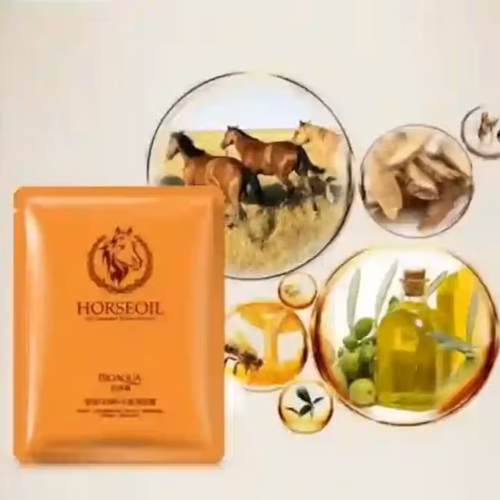 ماسک صورت روغن اسب