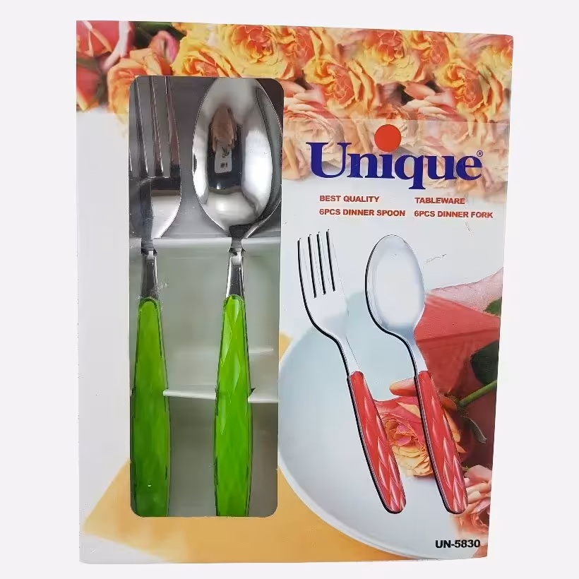 قاشق و چنگال مادرید 12 پارچه یونیک کد 5830