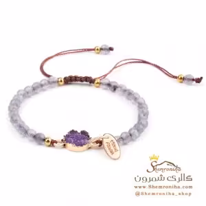 دستبند مهره ای یاسی BNG388M0