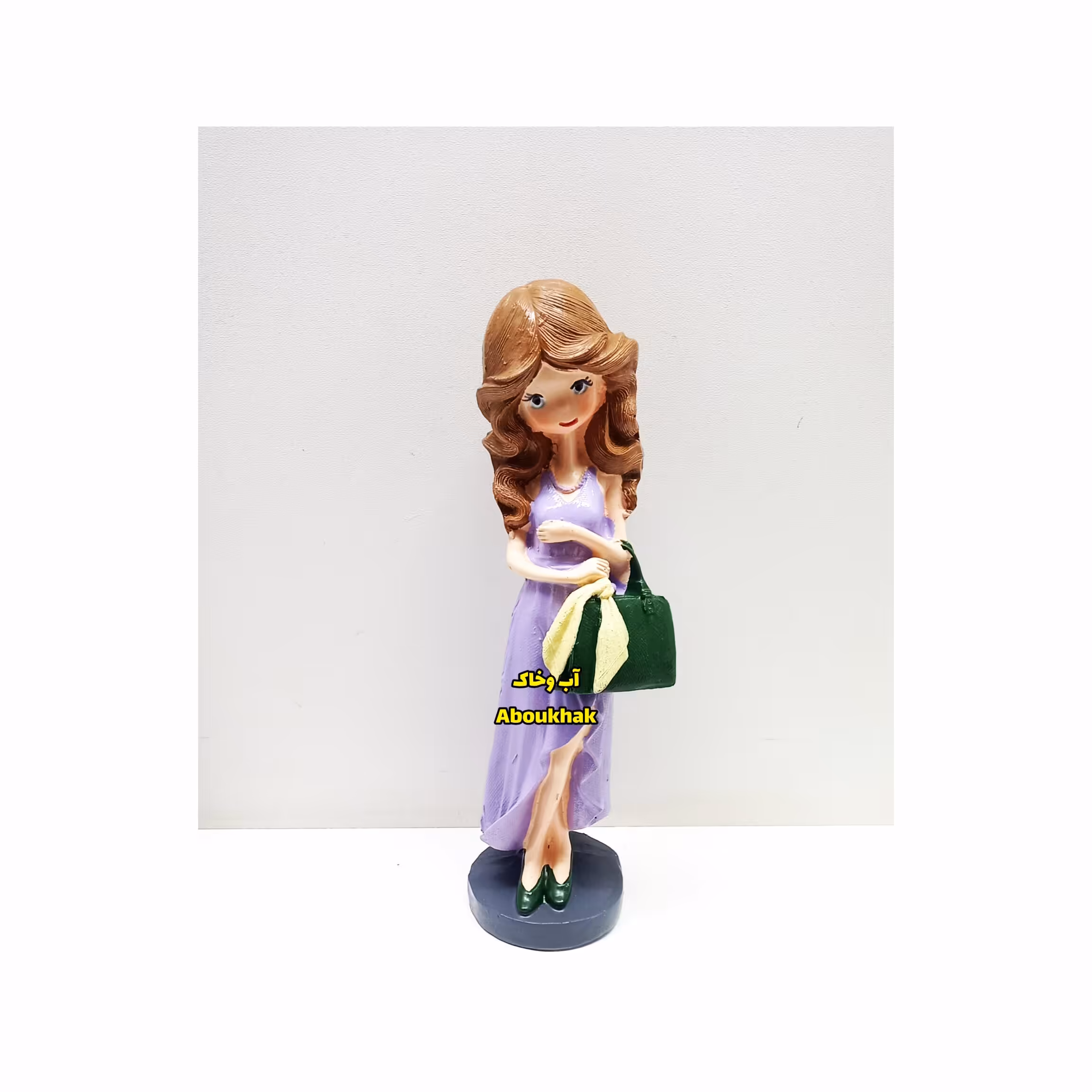  مجسمه مسافر رنگ بنفش