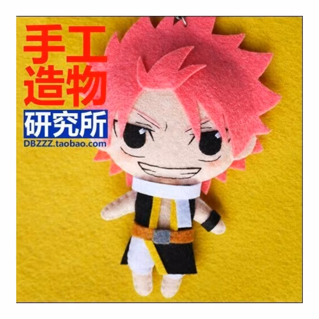 عروسک انیمه نمدی ناتسو مدل fairy tail شماره چهار