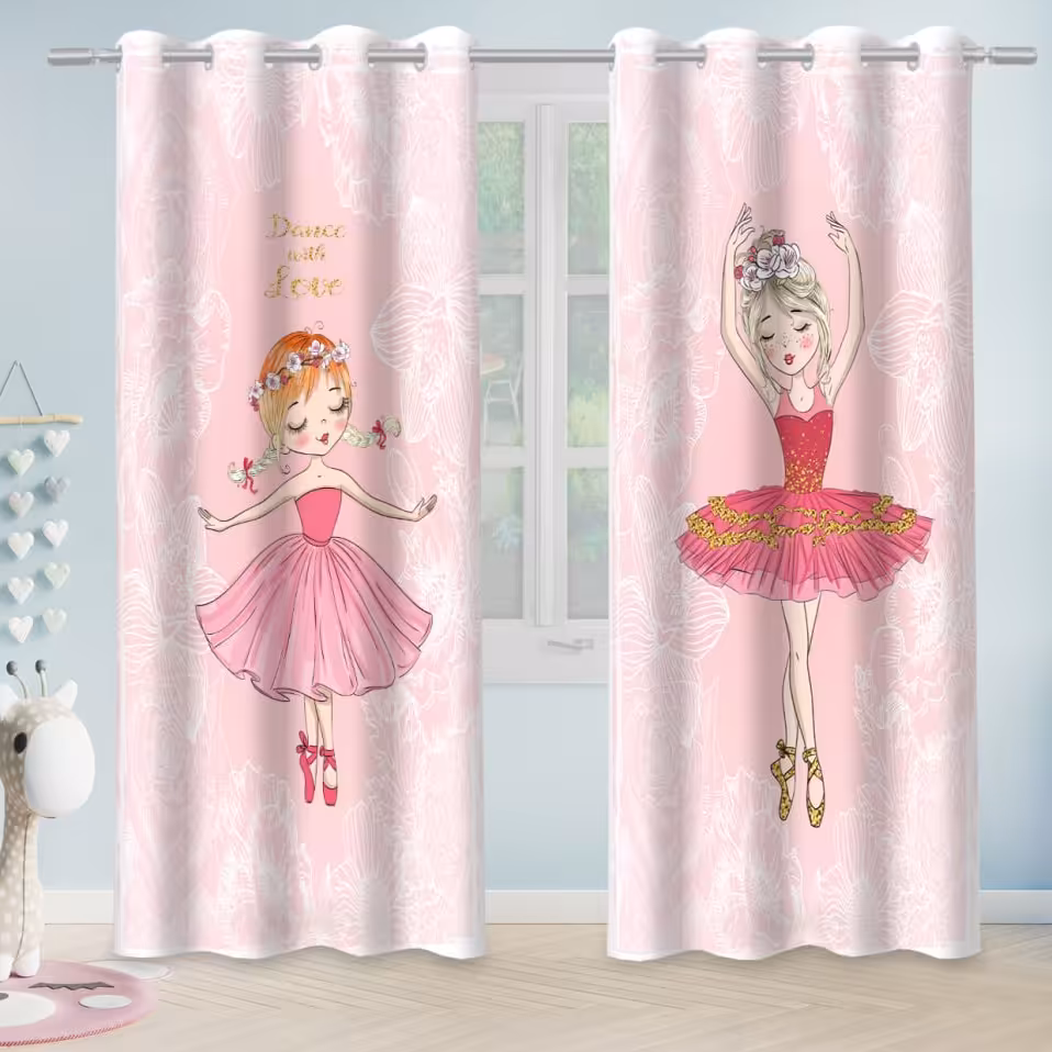 پرده چاپی  پانچ  اتاق کودک کد 870