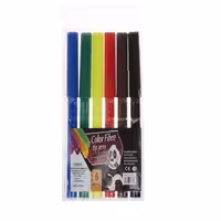 ماژیک رنگ آمیزی 6رنگ کالرفایبر