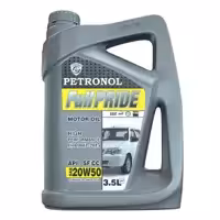 روغن موتور خودرو پترونول فول پراید 20W50 حجم 3.5 لیتر