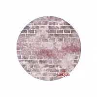 فرش ماشینی گرد کلاریس کلکسیون مدرن کد 100410 یاسی