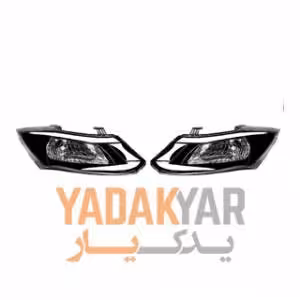 چراغ اسپرت کوییک جلو جفت طرح فضایی