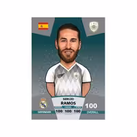 اسباب بازی شانسی طرح سرجیو راموس مدل پریمیوم توپ طلا سری 2024