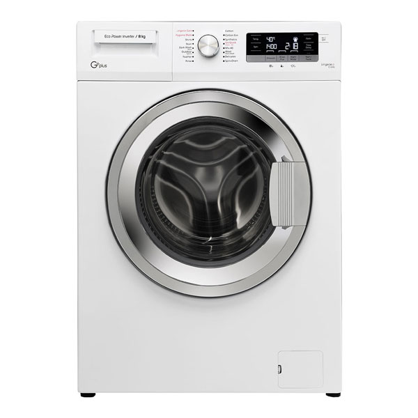 ماشین لباسشویی جی پلاس 8 کیلویی مدل GWM-84035W