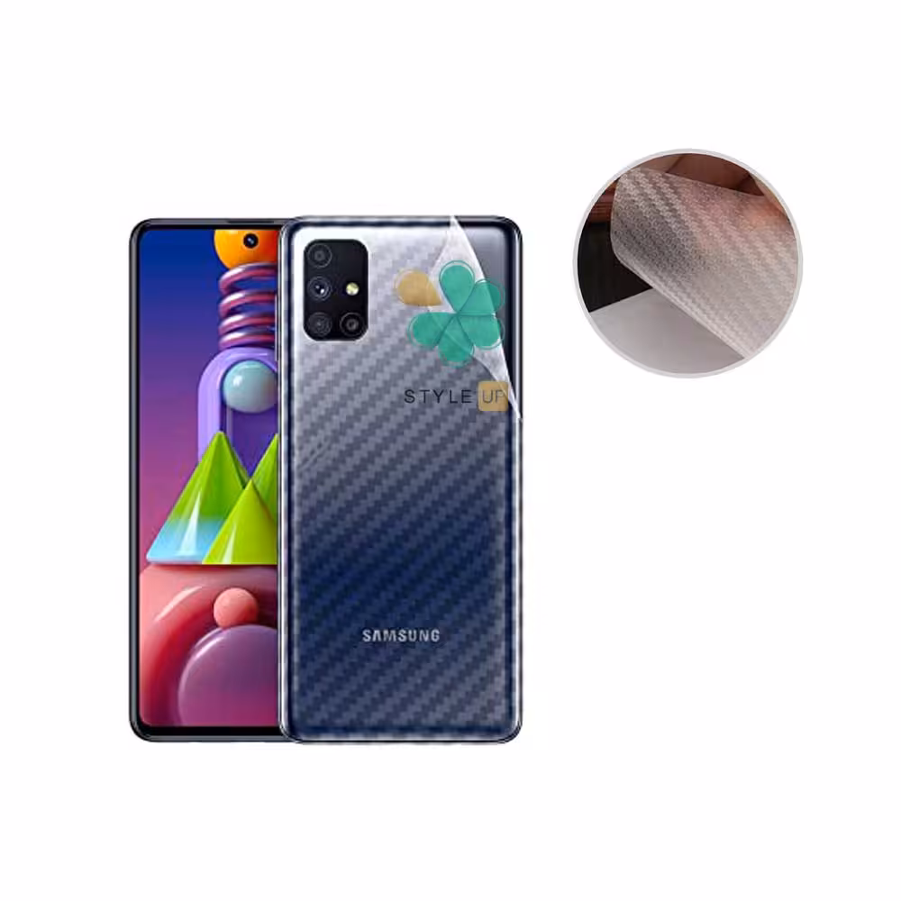 برچسب نانو پشت کربنی گوشی سامسونگ Samsung Galaxy M51