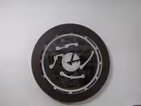 ساعت دیواری چرخ دنده دار کد 1303