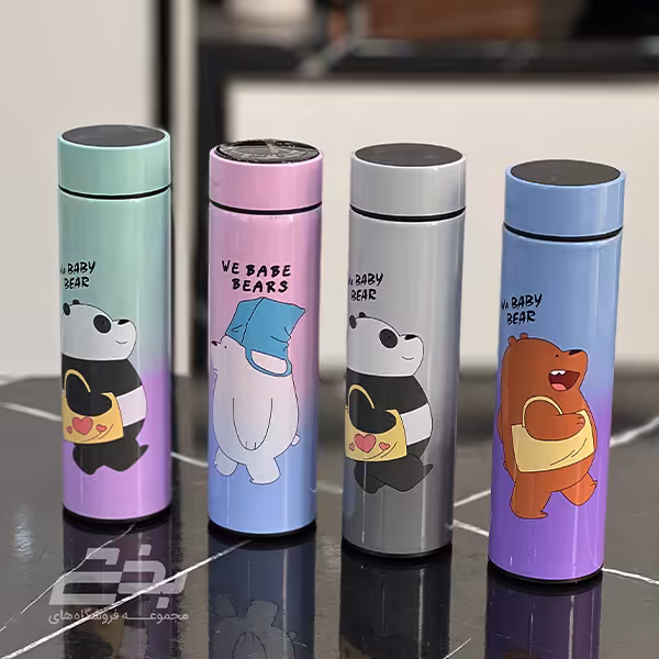 فلاسک درجه دار استوانه ای فانتزی