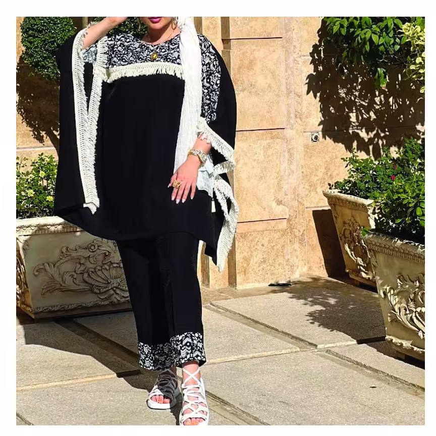 پانچ و شلوار زنانه مدل الهام