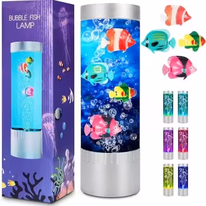 آباژور رومیزی مدل Bubble Fish Lamp