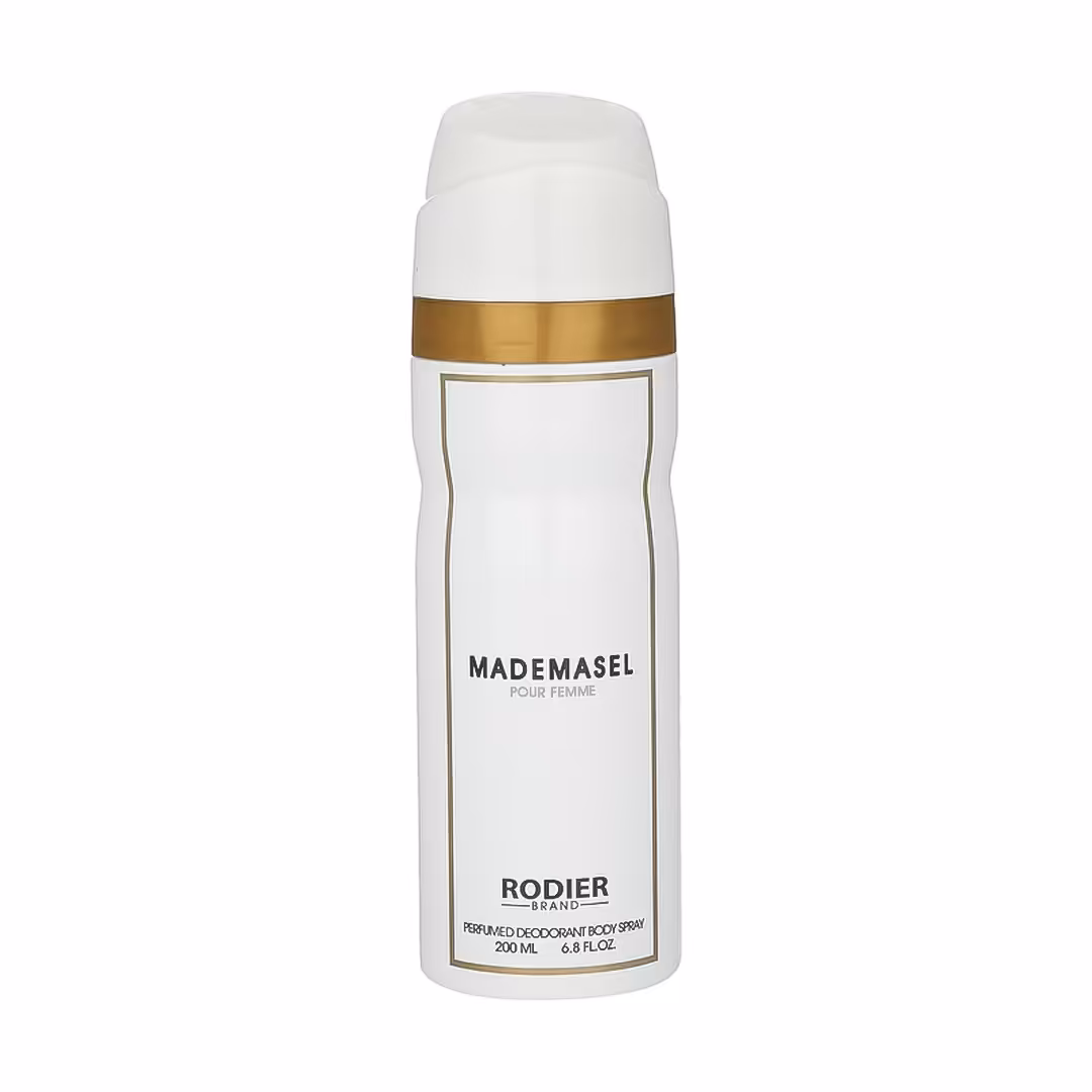 اسپری خوشبو کننده بدن زنانه رودیر مدل MADEMASEL حجم 200 میلی لیتر