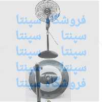 پایه و ستون پنکه پارس خزر اورجینال شرکتی (رنگ مشکی کامل)